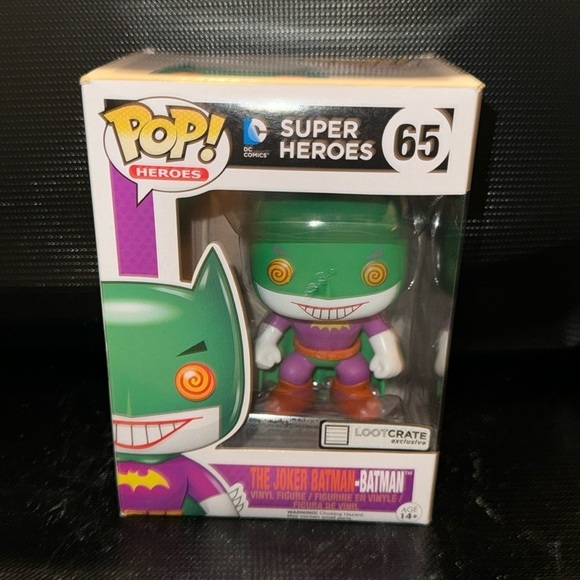 Funko Pop DC Super Hero’s - The Joker Batman-Batman - Picture 1 of 5